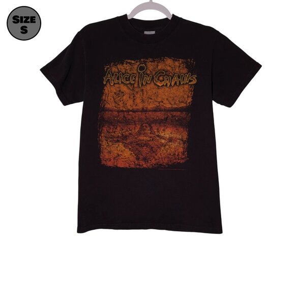 Alice In Chains Dirt USED Shirt (DISTRESSED, S, Black, Grunge, Rock, 2005, Y2K) - Picture 1 of 8